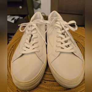 Madewell size 12.5 Sidewalk Low-Top Sneakers in Leather